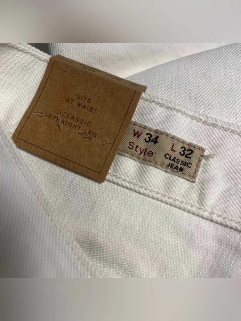 J.Crew Classic jean in white